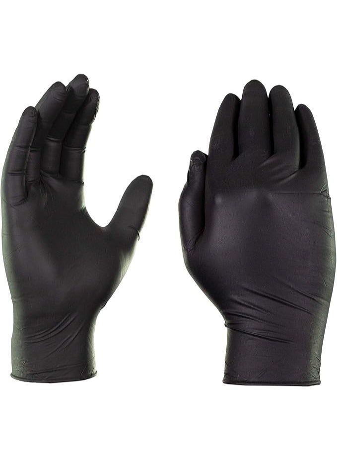 Disposable Nitrile Gloves Medium – 100 Pieces – 4 mil – Latex & Powder Free – Textured for Grip – Medical, Cleaning & Food Use